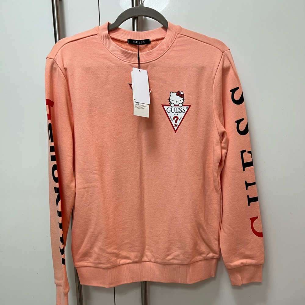NWT Guess Men’s Hello Kitty Sweatshirt Size Medium